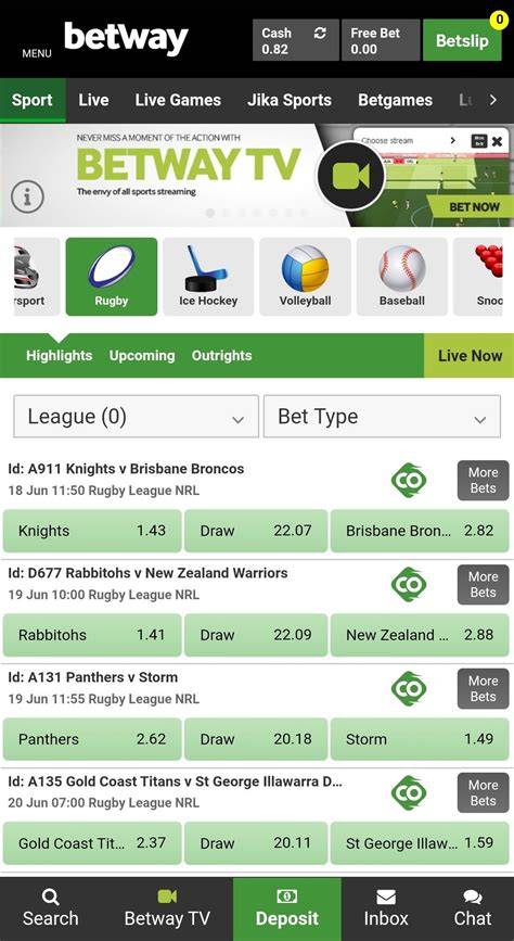 betway login